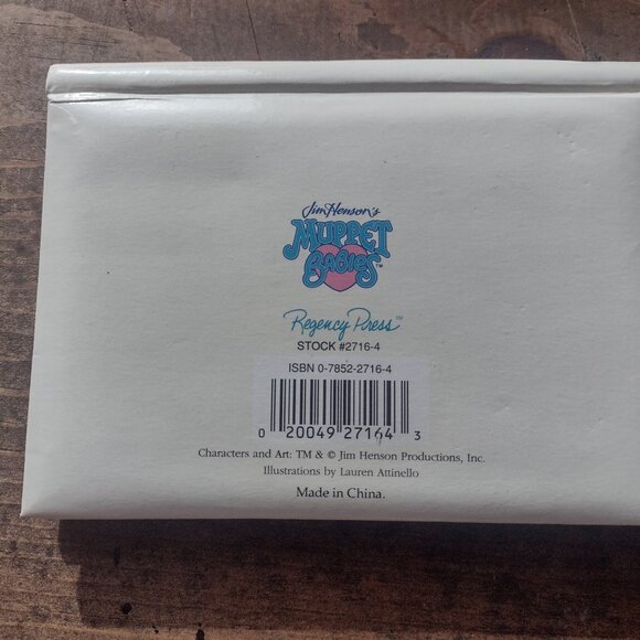 RARE Vintage Jim Henson Muppet Babies Photo Album - Kermit The Frog 1980s - Picture 3 of 3